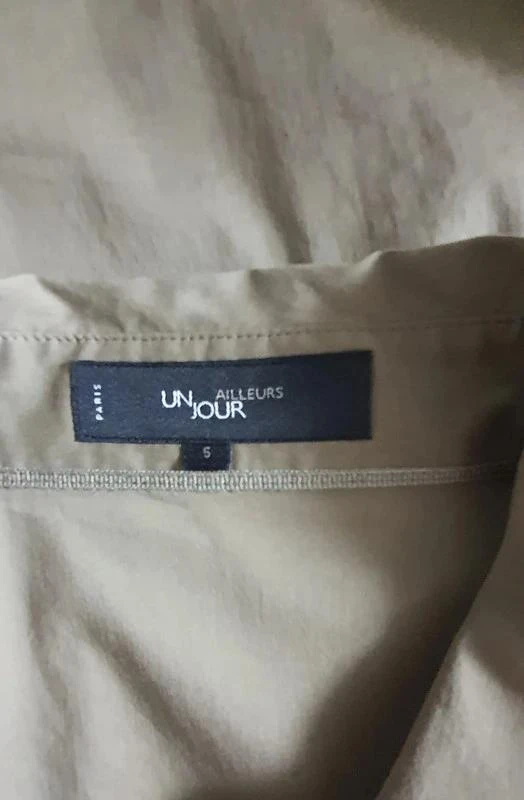 Kaki damesoverhemd "Un jour ailleurs" maat 2XL nieuw – photo 5